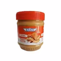 کره بادام زمینی کرمی راستی Rasti وزن 340 گرم