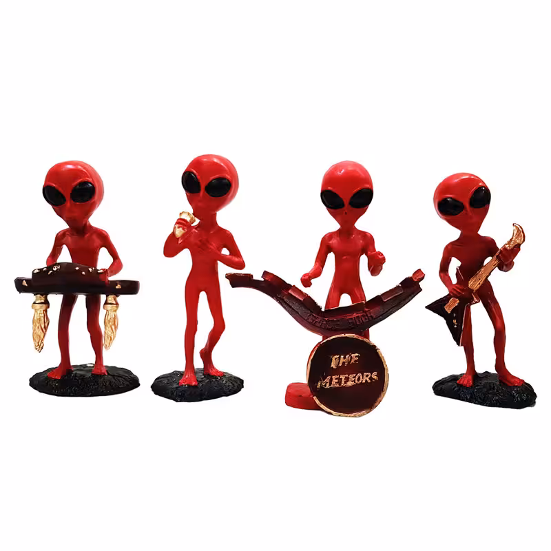 مجسمه مدل کنسرت فضایی مجموعه 4 عددی