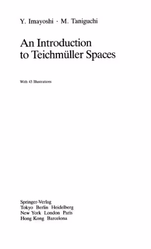 خرید و دانلود نسخه کامل کتاب An Introduction to Teichmuller Spaces