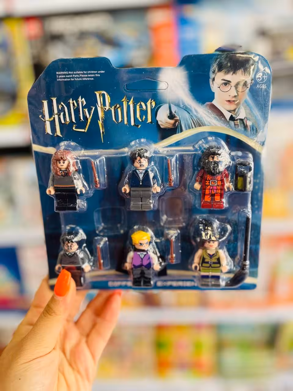 پک 6 عددی آدمک لگویی هری پاتر