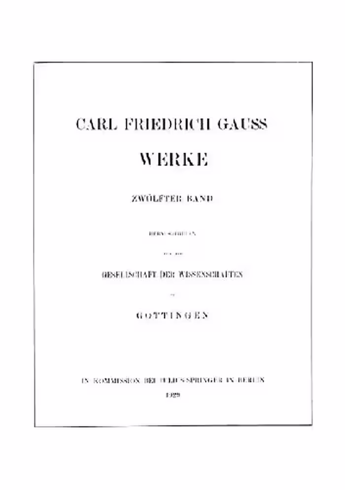 خرید و دانلود نسخه کامل کتاب Werke. Varia. Atlas des Erdmagnetismus
