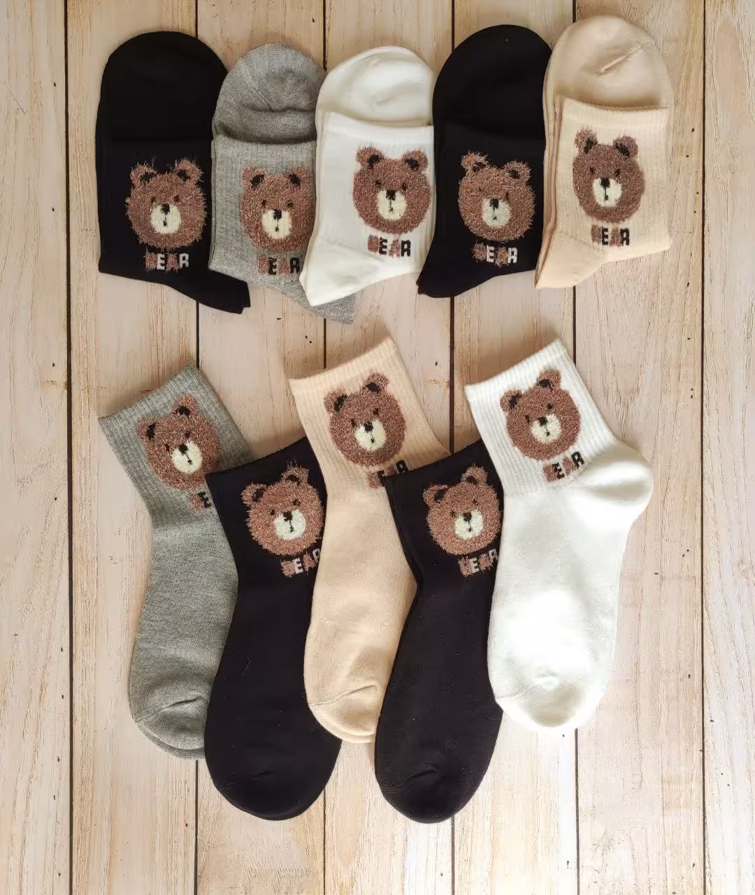 جوراب نیم ساق تدی