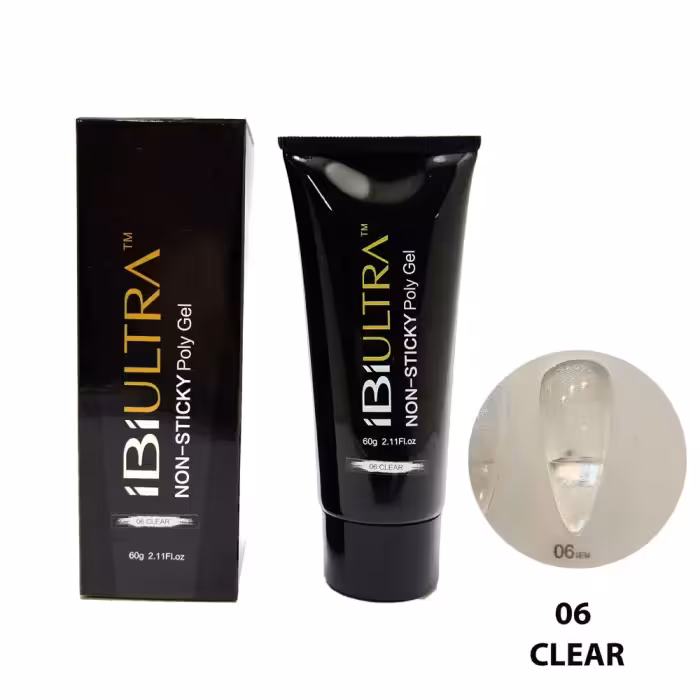پلی ژل بدون کلینزر آی بی آی شماره 06 Clear