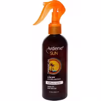 روغن آفتاب برنزه کننده حاوی هویج و قهوه رنگ برنز طلایی آردن سان 250 میلی لیتر Ardene Sun