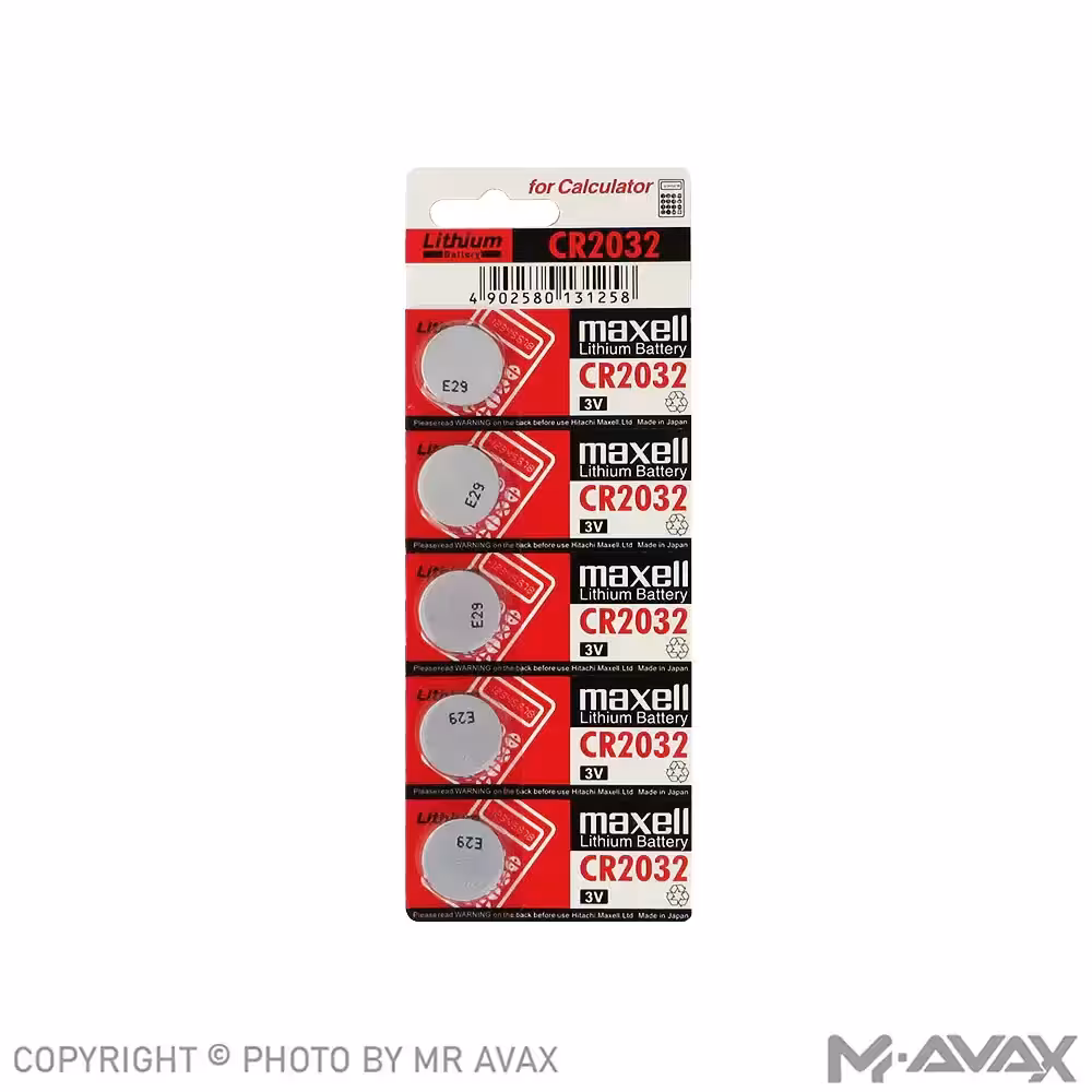 باتری سکه ای مکسل CR2032(تکی)