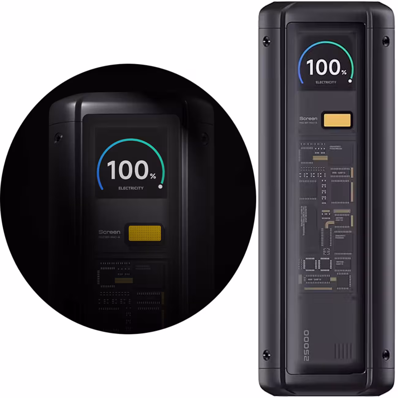 پاوربانک 25000 تایپ سی و USB فست شارژ 212 وات شیائومی Xiaomi P03MI