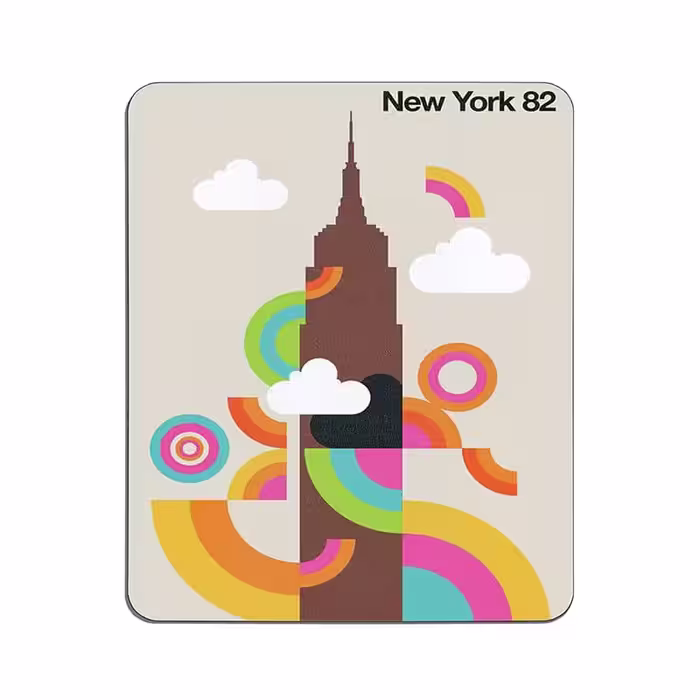 خرید و قیمت ماوس پد طرح New York کد 3357
