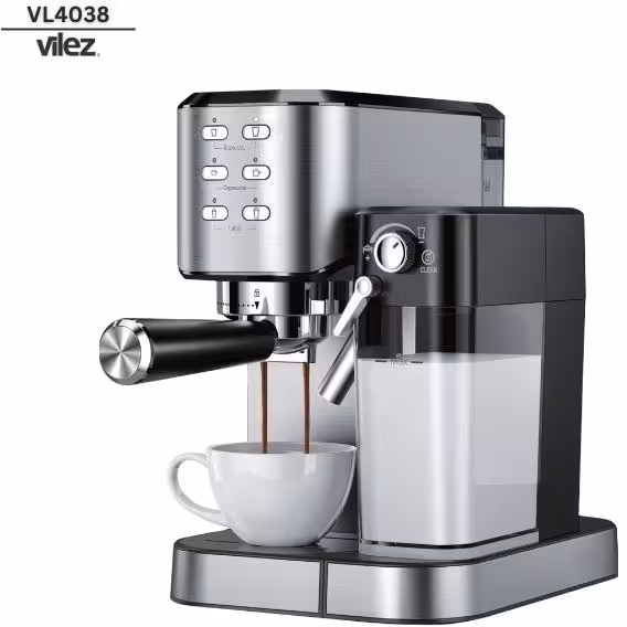 اسپرسوساز ویلز مدل VL4038 ظرفیت 1.5 لیتر با فیلتر فلزی