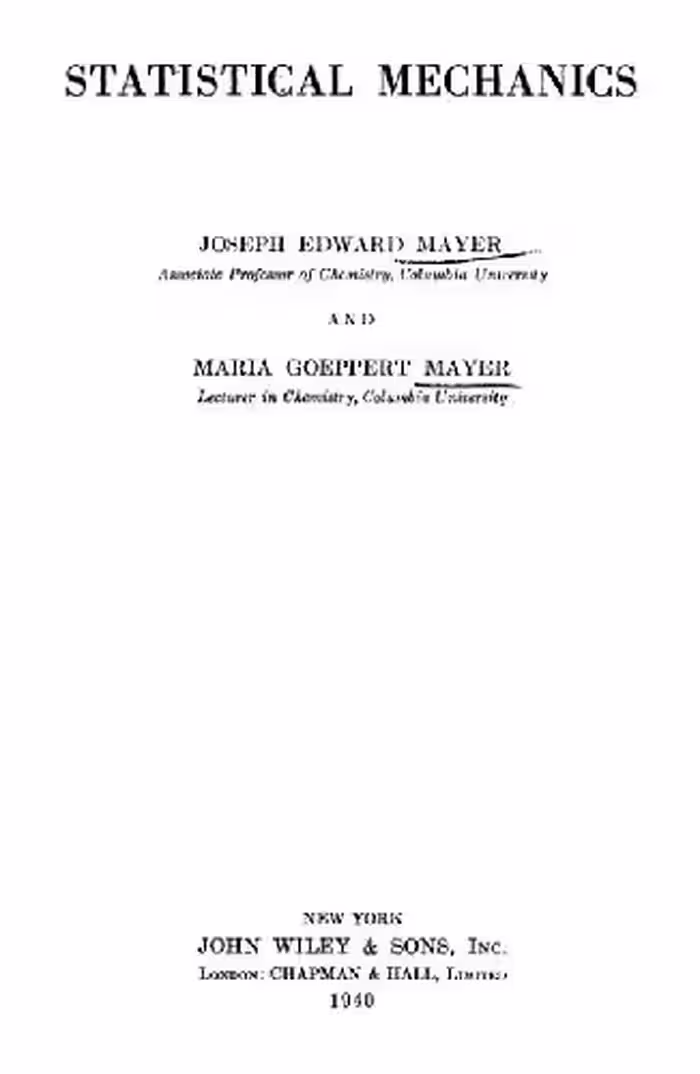 خرید و دانلود نسخه کامل کتاب Statistical Mechanics
