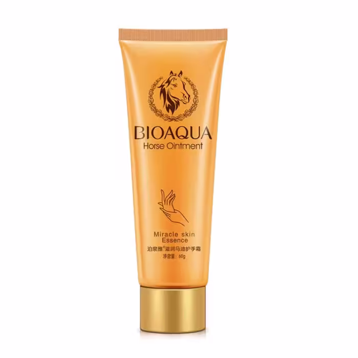 کرم مرطوب کننده دست بیوآکوا مدل Horse Oil Hand Cream