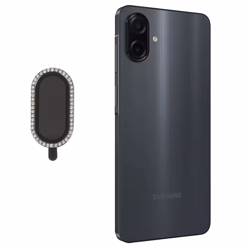 گلس لنز رینگی Samsung Galaxy A07 مدل نگین دار دیاموند