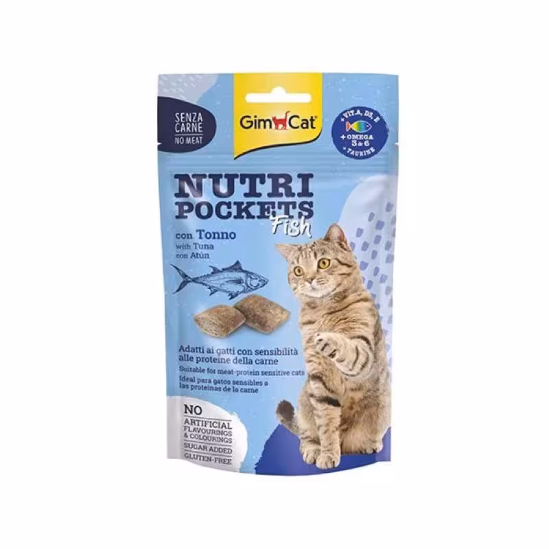 اسنک نوتری جیم کت مدل Meat Sensitive با طعم ماهی تن وزن 60 گرم