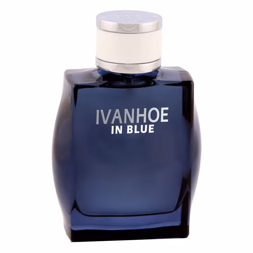 عطر ادکلن مردانه پاریس بلو ایوانهو این بلو Paris Bluue Ivanhoe In Blue حجم 100 میلی لیتر | Paris Bluue Ivanhoe In Blue Eau de Toilette for Men 100 ml