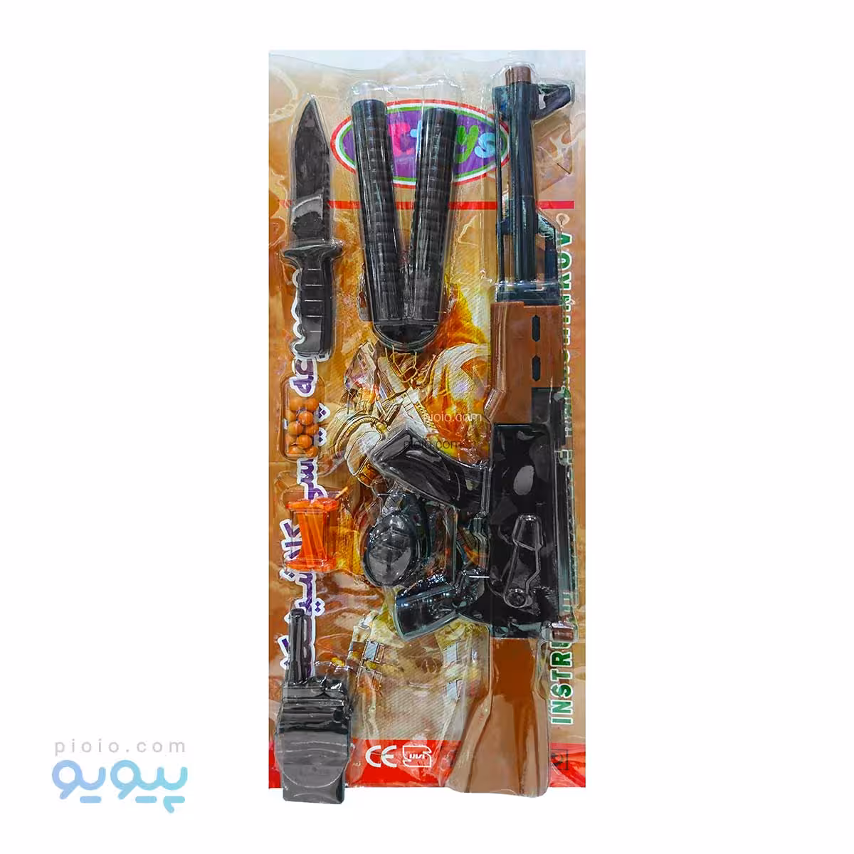 اسباب بازی کلاش توپ پران رو کارتی