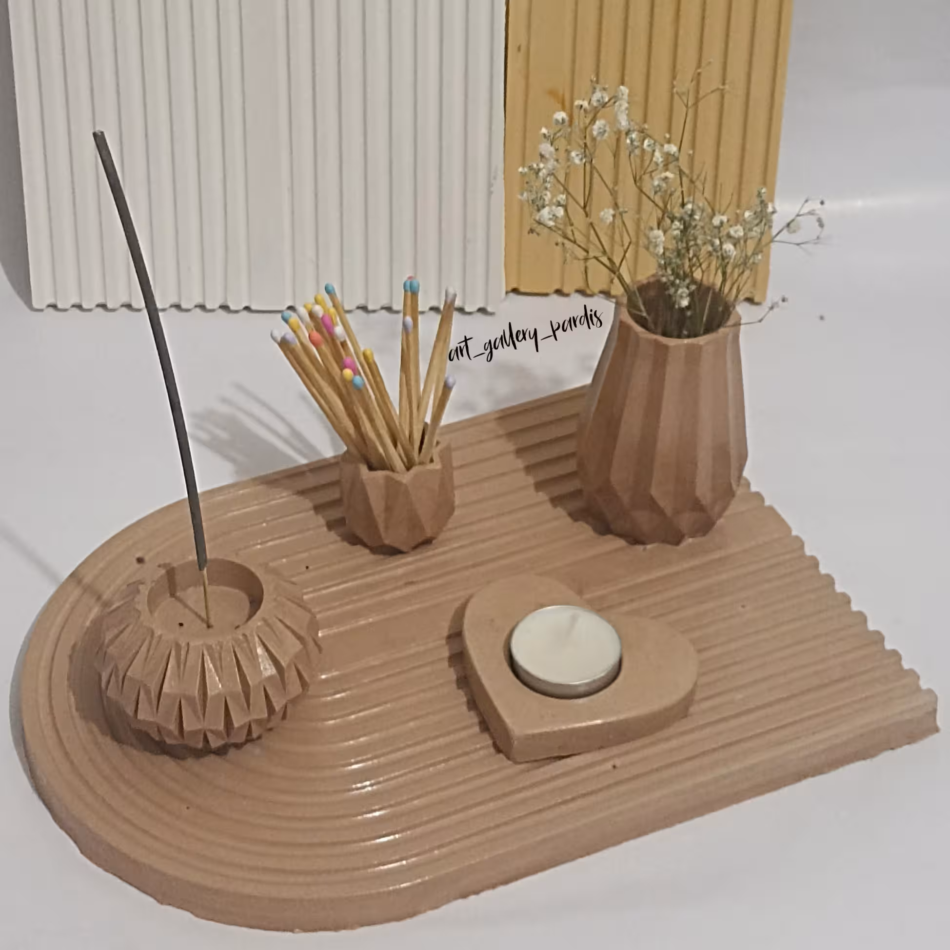 ست دکوری سنگ مصنوعی