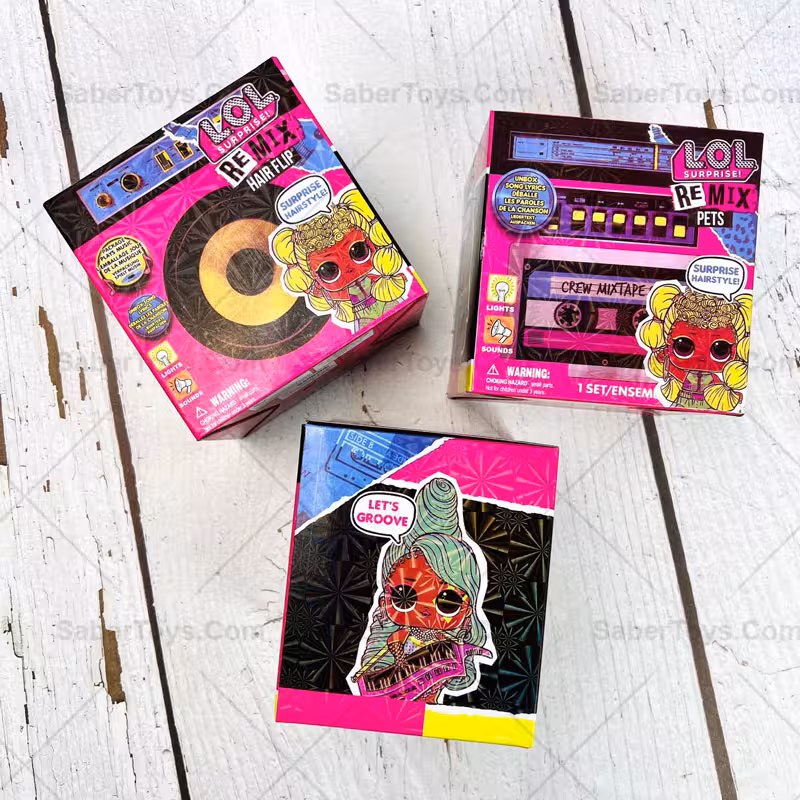 اسباب بازی شانسی ال او ال سوپرایز مدل Hair Flip Dolls 002 کد 10764