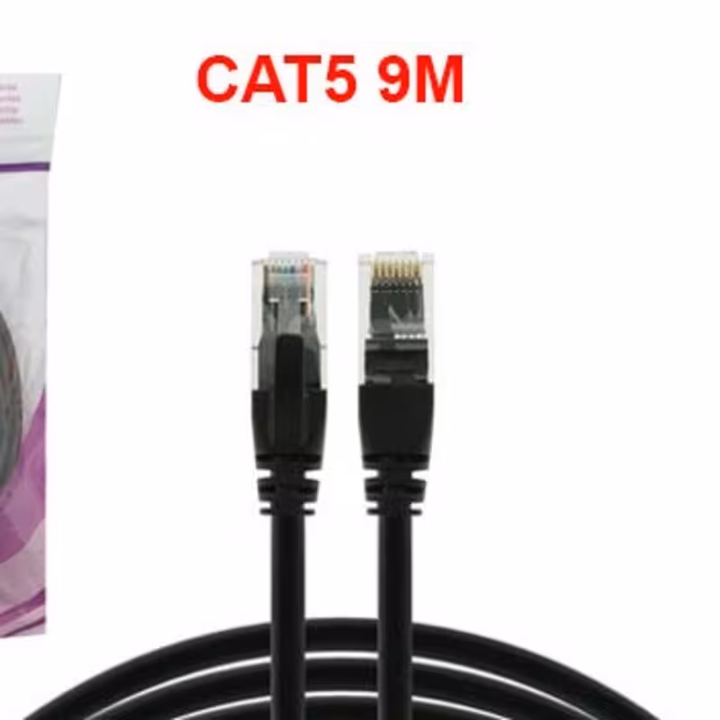 کابل شبکه 9 متری CAT5