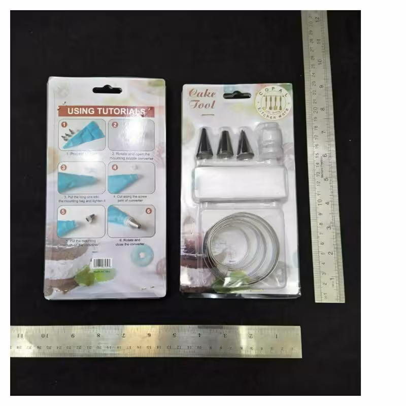 پک سه ماسوره و سرماسوره و قیف و برش گرد