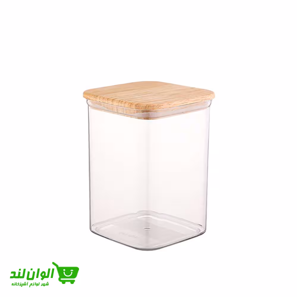 جا ادویه سارینا 4گوش لیمون درب چوبی سایز 2 پک 6 عددی کد 24432