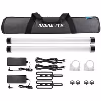 کیت 2 تایی نور باتومی نانلایت پاووتیوب Nanlite PavoTube 15XR با گارانتی اصلی
