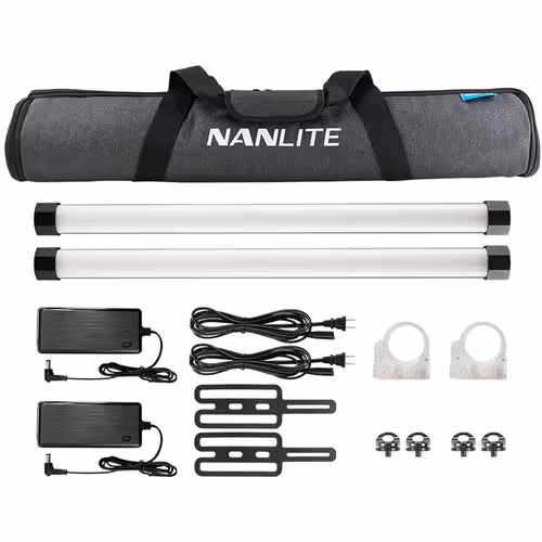 کیت 2 تایی نور باتومی نانلایت پاووتیوب Nanlite PavoTube 15XR با گارانتی اصلی