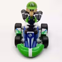 اکشن فیگور لوئیجی به همراه ماشین عقب کش luigi