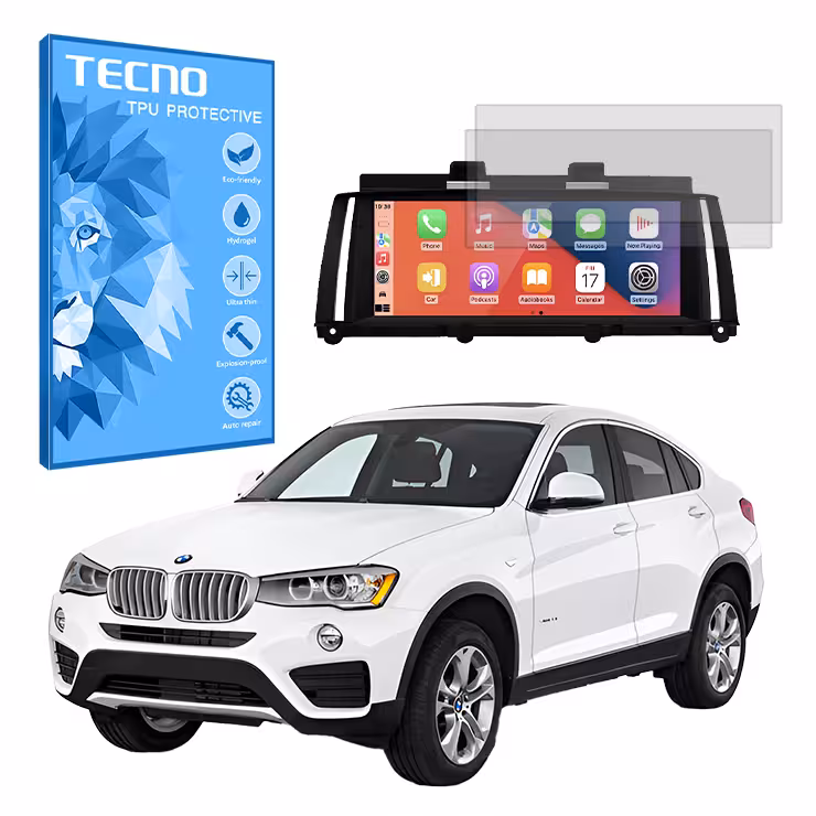 گلس مانیتور بی ام دبلیو BMW X4 2015-2017 مدل مات برند تکنو کد L بسته دو عددی