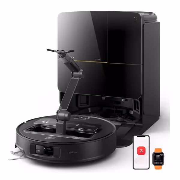 جارو رباتیک روبوراک Roborock Saros Z70 Robot Vacuum with OmniGrip™ Mechanical Arm