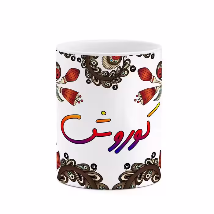 خرید ماگ-لیوان    اسم کوروش  سنتی گل و بته کد mgh46617