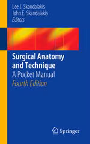 [PDF] دانلود کتاب Surgical Anatomy And Technique - A Pocket Manual, 4th ed, 2014