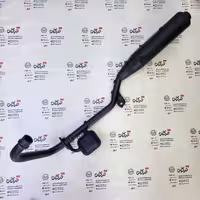 اگزوز کامل موتور پالس 180 ug3 مشکی ( هندی )