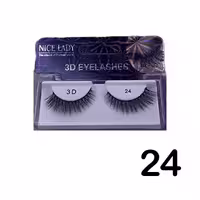 مژه جفتی 3D نایس لیدی شماره 24
