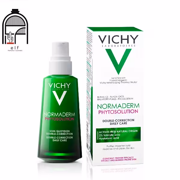 آبرسان نورمادرم ویشی مخصوص پوست چرب و مستعد آکنه | Vichy Normaderm Phytosolution