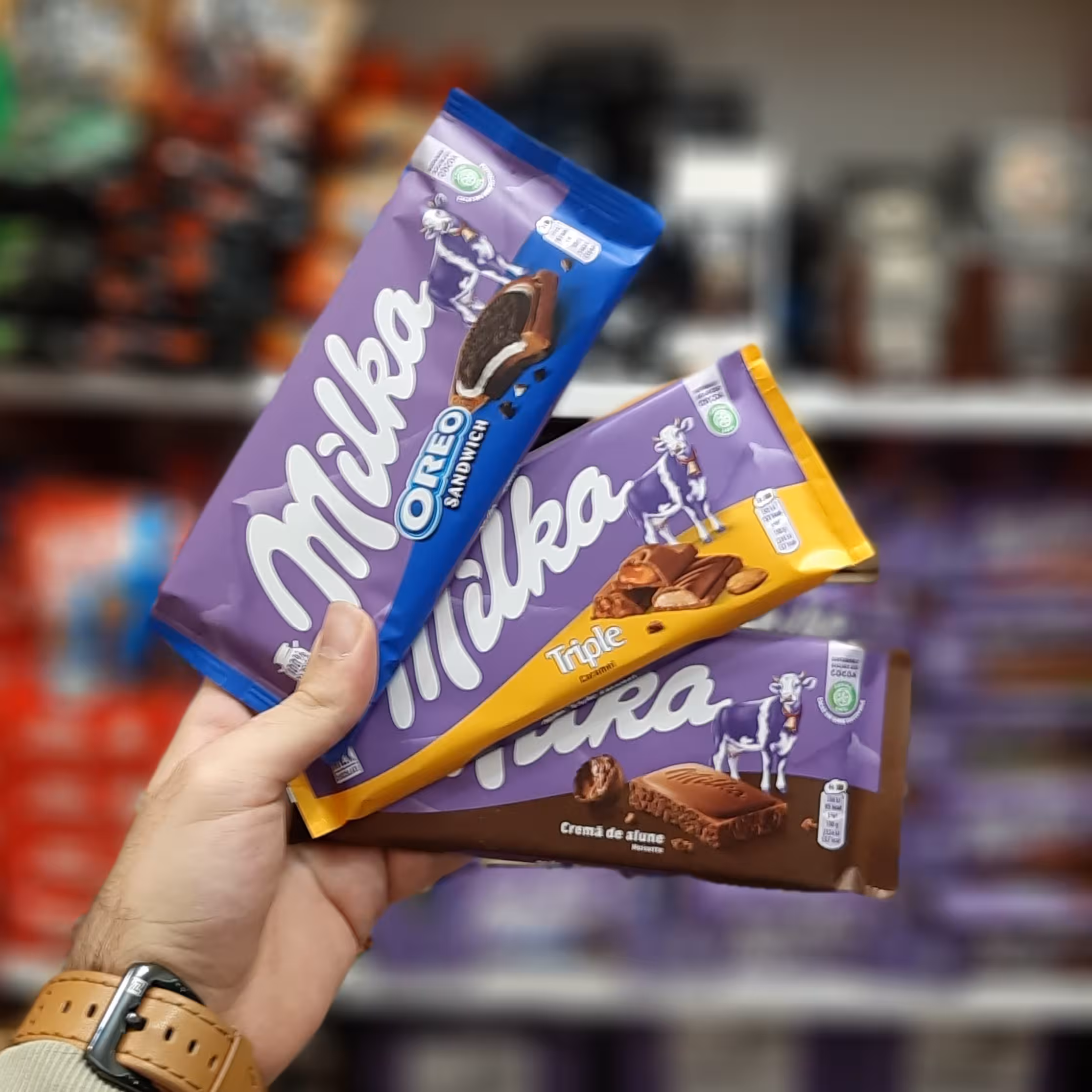 میلکا  اصل آلمان در 20 طعم Milka شکلات اورجینال