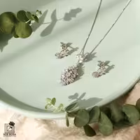 نیم ست نقره 12786