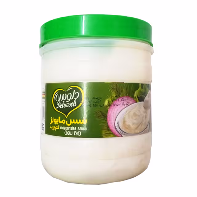 سس مایونز کم چرب دلوسه 2000 گرمی