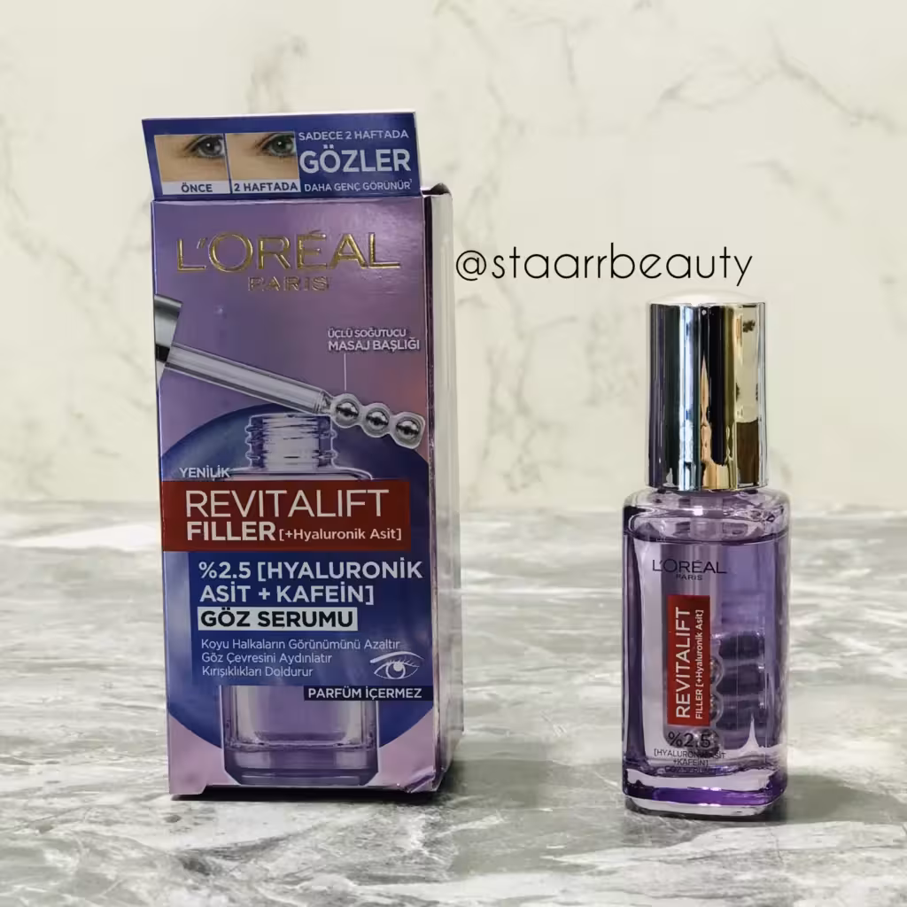 سرم دور چشم پر کننده خطوط و کاهش سیاهی لورال مدل