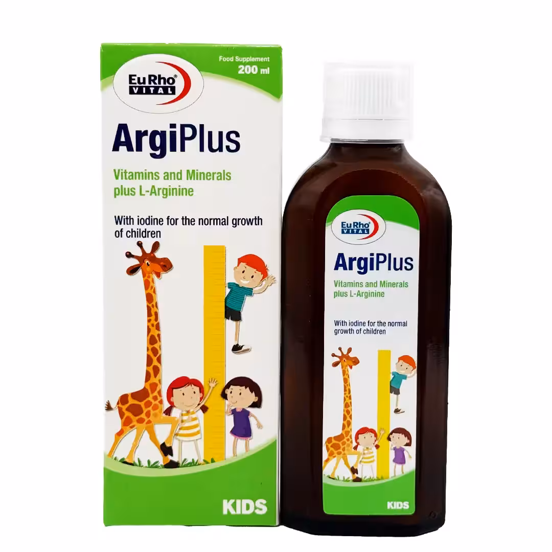 شربت آرژی‌پلاس یوروویتال - 200 میلی لیتر