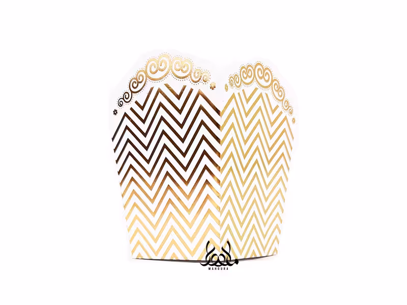 پاپکرن طلایی زیگزاگ 10 عددی