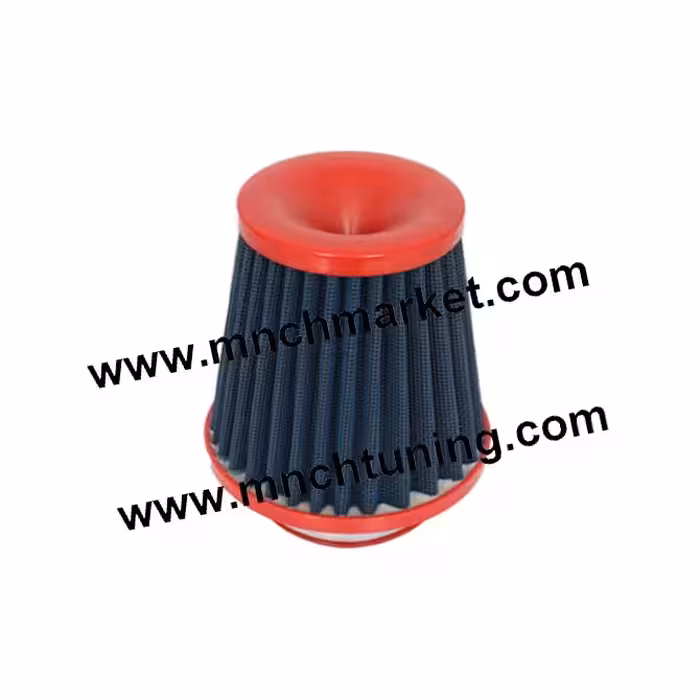 فیلتر هوا اسپرت خودرو مارک سام سایز کوچک رنگ قرمز