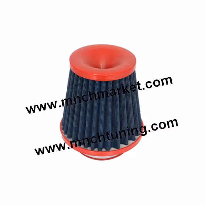 فیلتر هوا اسپرت خودرو مارک سام سایز کوچک رنگ قرمز