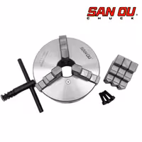 سه نظام دستگاه تراشکاری سایز 130 میلیمتر K11-130 برند SAN OU
