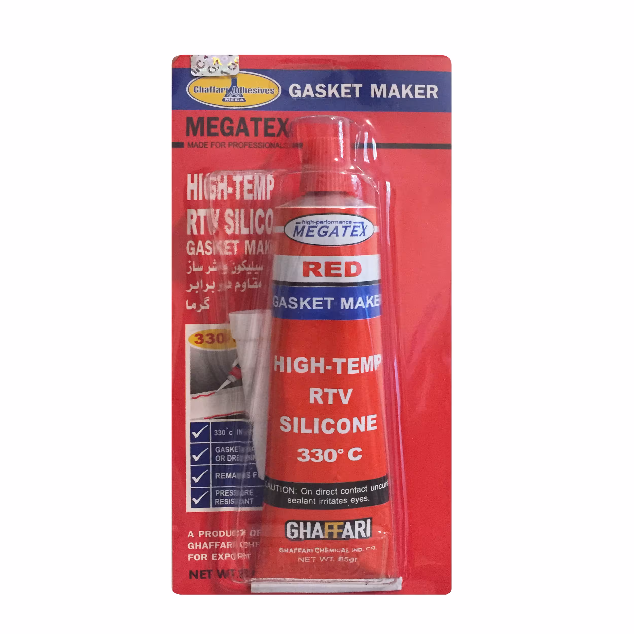 چسب سیلیکون غفاری مدل MTX حجم 85 میلی لیتر