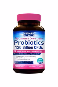 کپسول پروبیوتیک روزانه 120 Billion CFU زنانه Innate Vitality – بسته 30 عددی