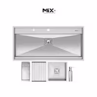 سینک دست ساز میکس پلاس مدل DCN-104