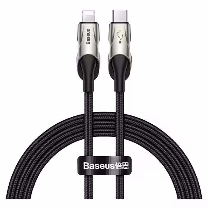 کابل 1 متری Type-C به Lightning بیسوس مدل Baseus Fish eye Cable CATLYY