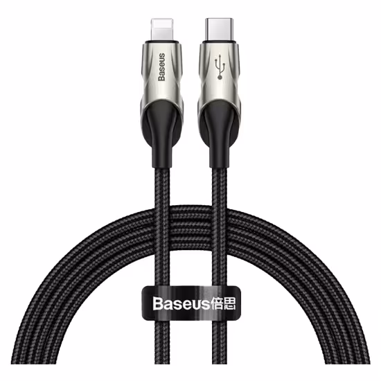 کابل 1 متری Type-C به Lightning بیسوس مدل Baseus Fish eye Cable CATLYY