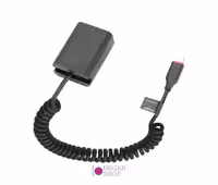آداپتور برق مستقیم باتری دوربین Kingma NP-FW50 USB-C