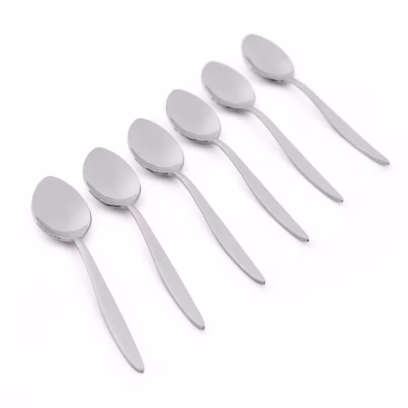 ست 6 عددی قاشق چای‌خوری آریلدیز مدل Elegant – ترکیبی از ظرافت و کیفیت برای میزهای خاص