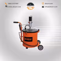 گریس پمپ بادی 220 کیلویی تراست با درب و صفحه و کلت و شلنگ GP/220/T (( اقساط یک ساله ))